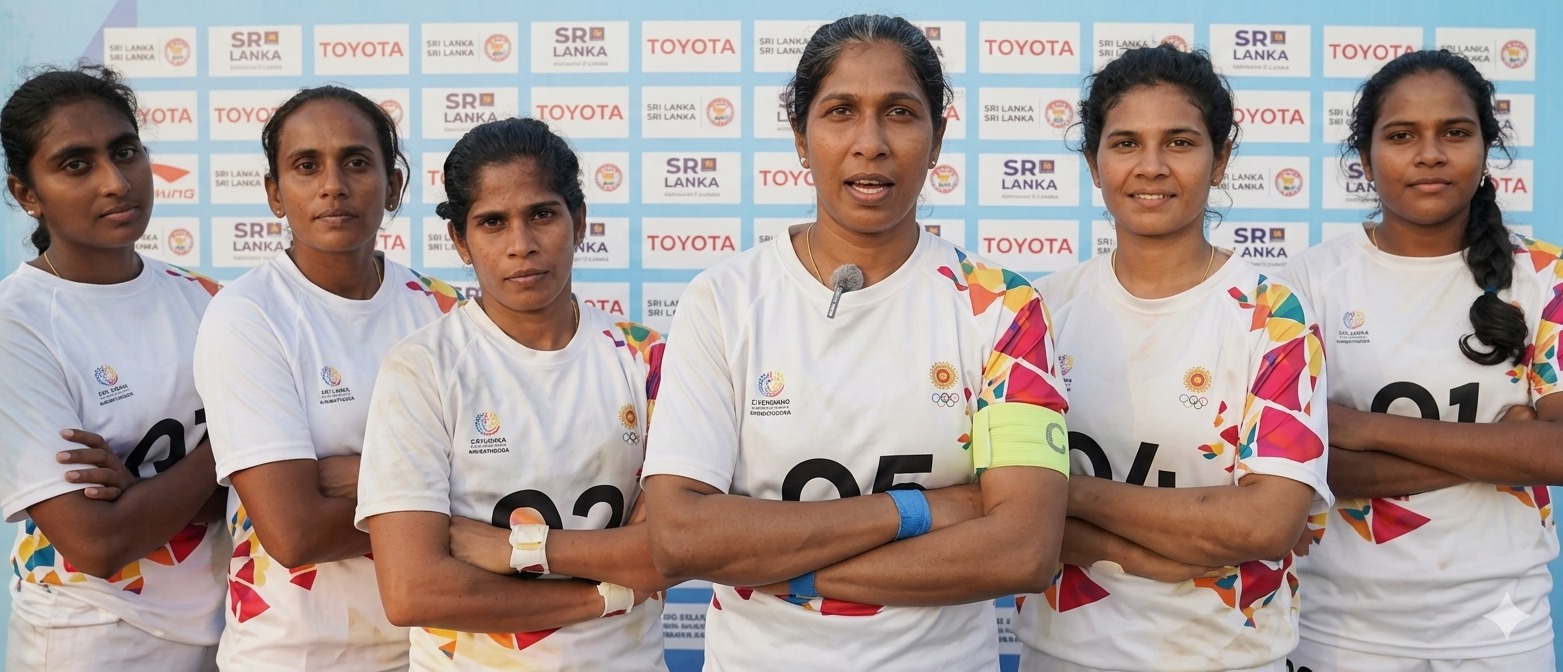 කාන්තා කබඩි තරඟයේ රිදී පදක්කම ශ්රී ලංකාවට