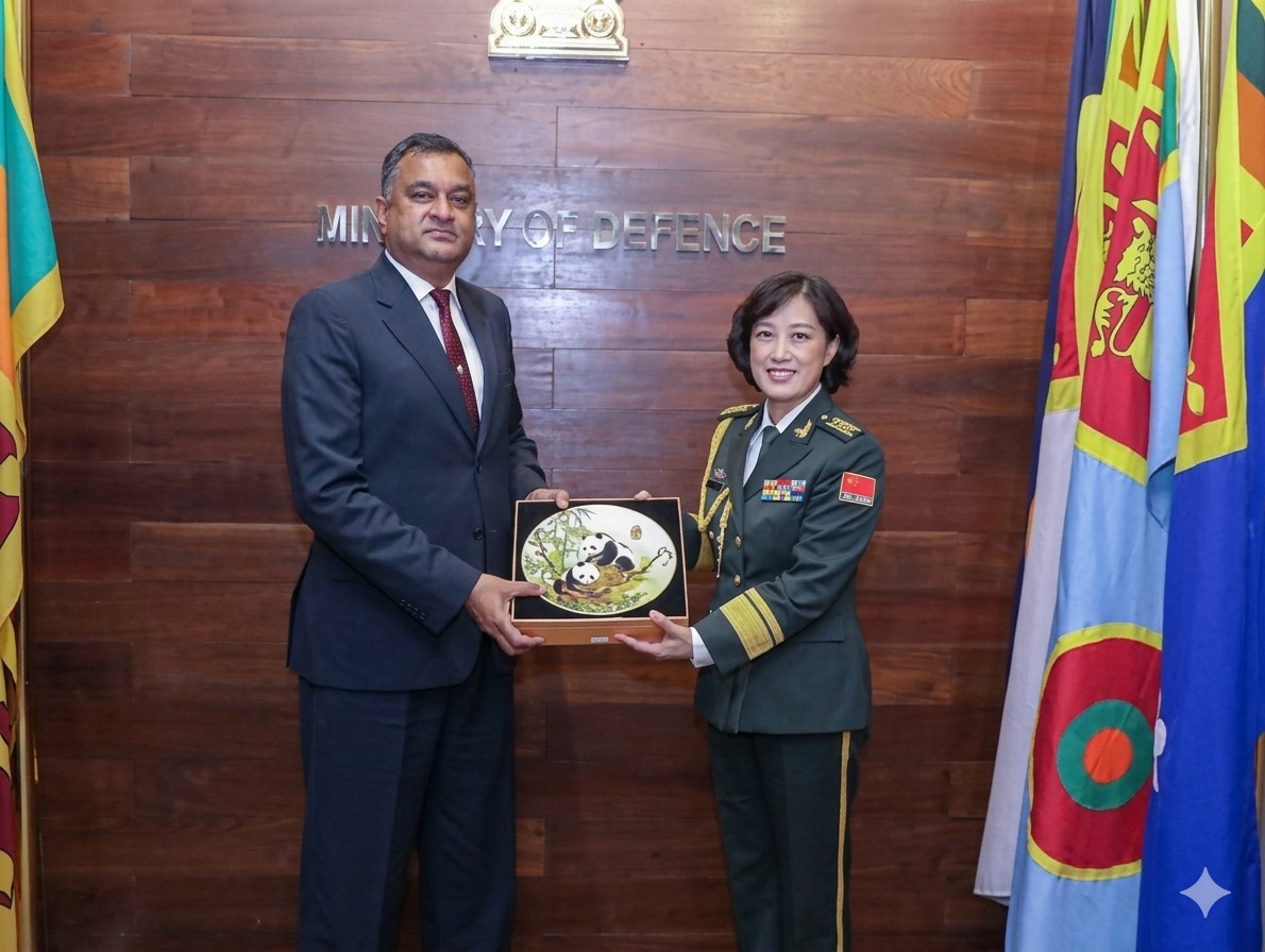චීන නව ආරක්ෂක උපදේශක ආරක්ෂක ලේකම් හමුවෙයි